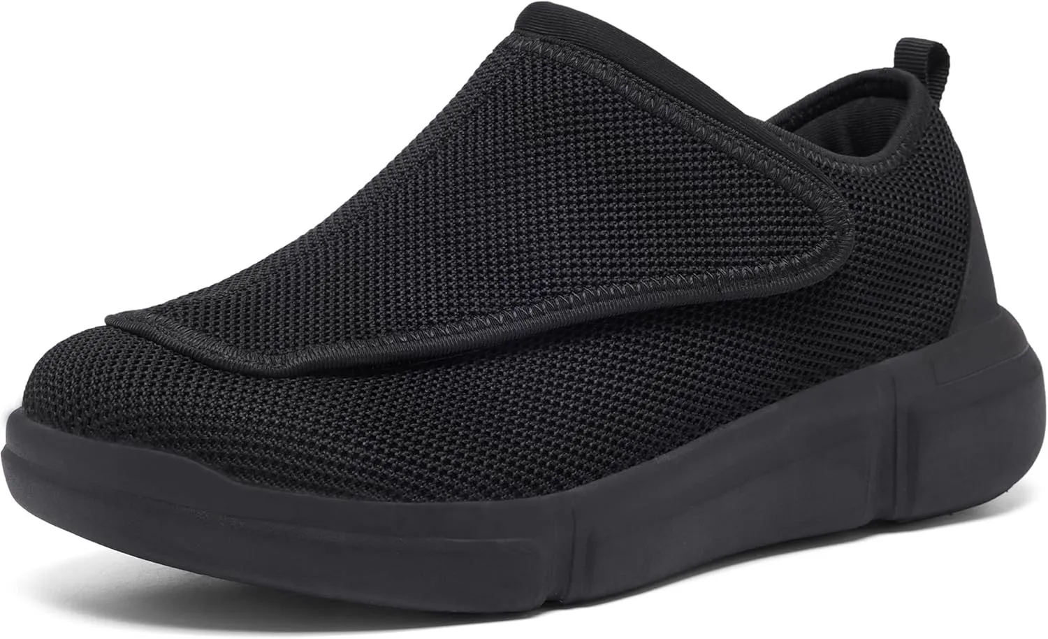 Diabetic Shoes for Women - Extra Wide Slip-On Orthopedic Walking Shoes with Adjustable Strap for Swollen Feet & Neuropathy
