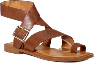 Diba True Womens Cite See Ankle Strap Casual Sandals Casual - Brown