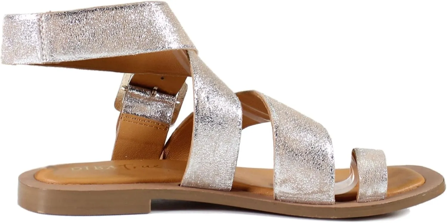 Diba True Womens Cite See Ankle Strap Casual Sandals Casual - Brown