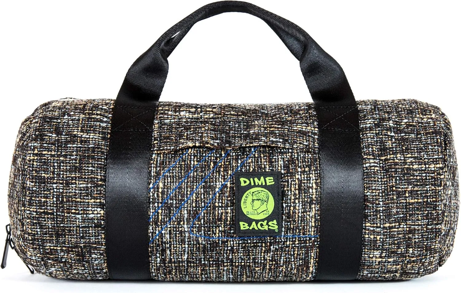Dime Bags - Padded Duffle Tube, Durable Hemp Blend (15 Inch, Concrete)