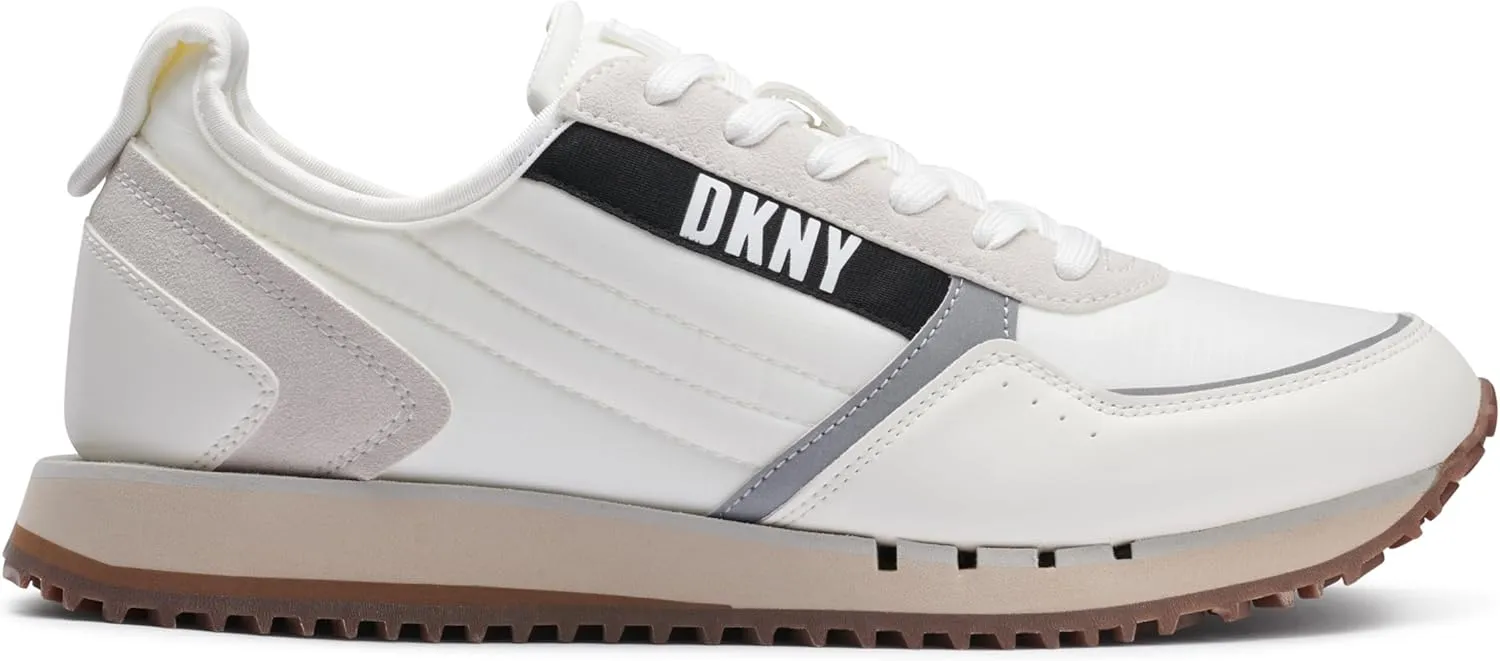 DKNY Men's Runner Mixed Media Sneaker