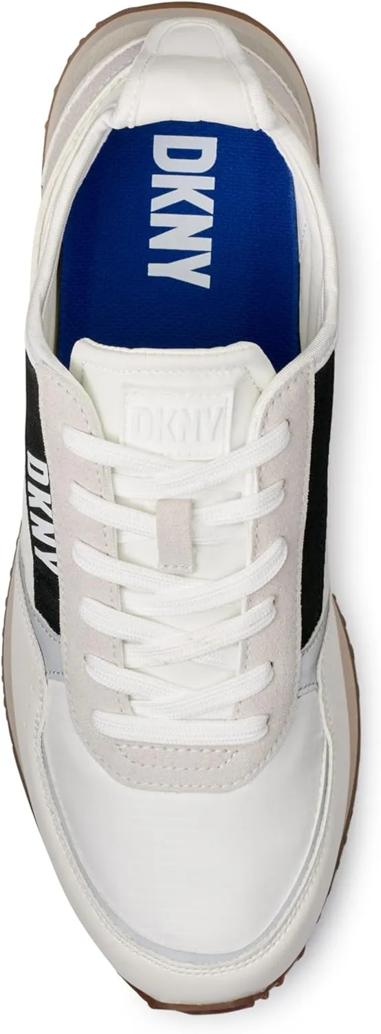 DKNY Men's Runner Mixed Media Sneaker