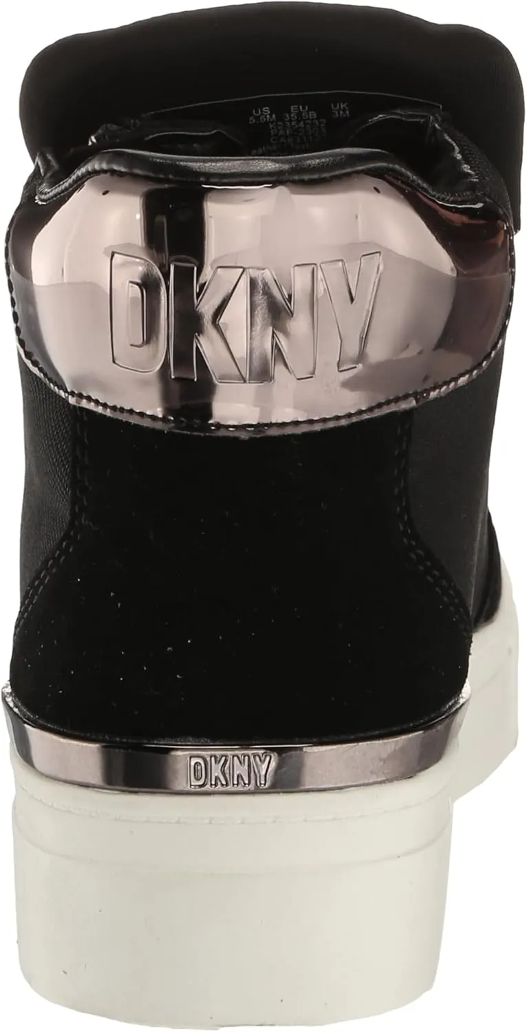 DKNY women's Cindell-Hightop Sneaker
