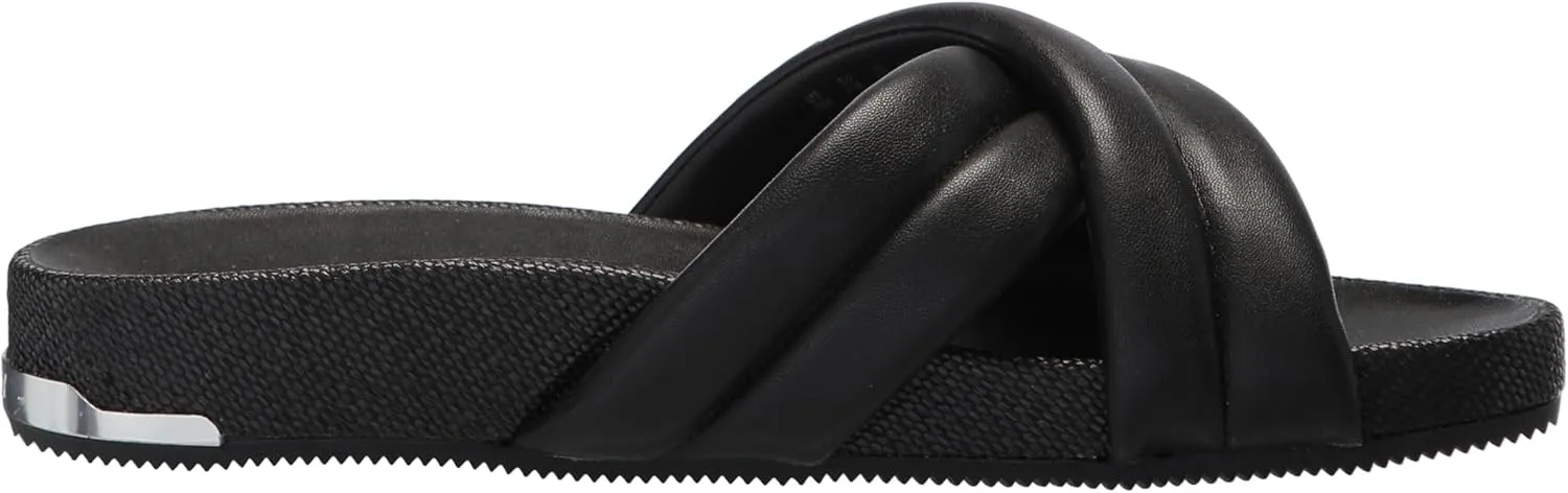 DKNY Women's Indra Criss Cross Flat Sandal