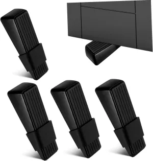DOITOOL 4 Pcs Door Wedge Stopper for Home Door Stops Wall Protector to Prevent Damage Versatile Use Homes Offices and Hotels