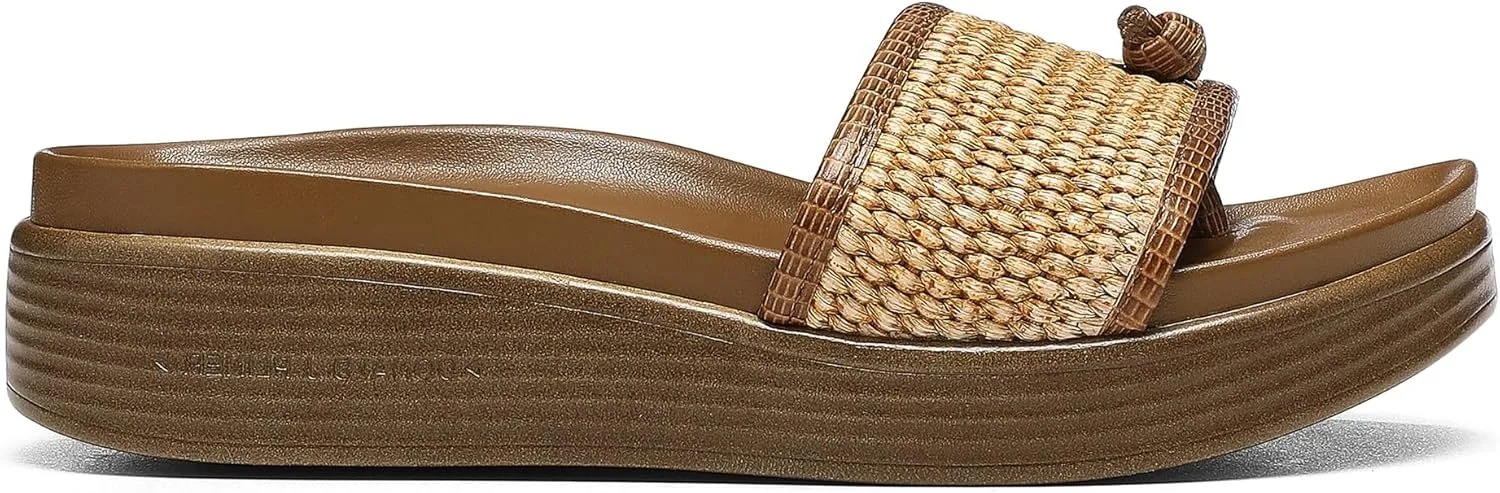 Donald Pliner Women's Farrah Slide Sandals, Women's Summer Sandals, 1,25" Slip-On Sandals for Women