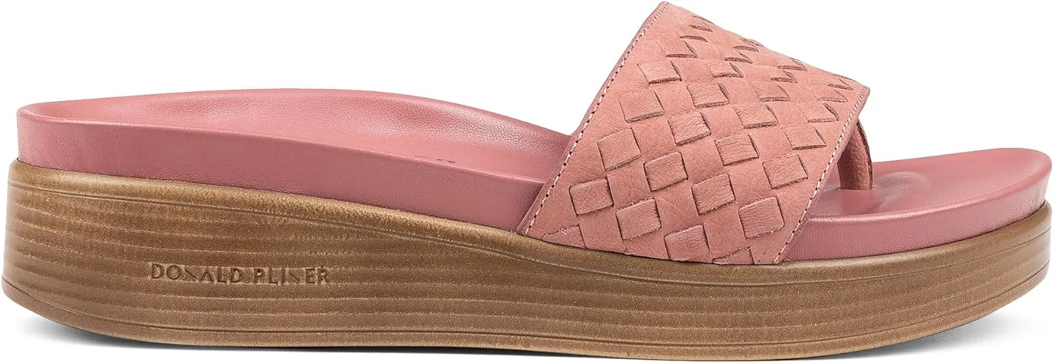 Donald Pliner Women's Fifi Slide Sandals, Women's Summer Sandals, Women’s Shoes, Comfortable Open-Toe Casual Flats