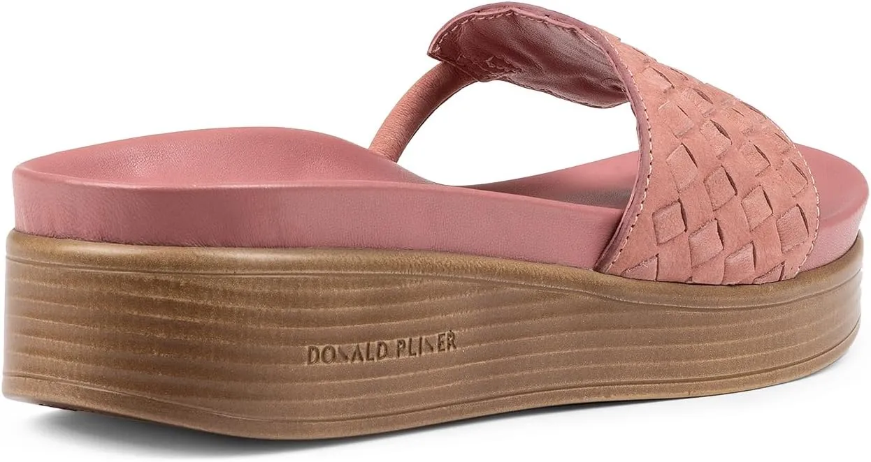 Donald Pliner Women's Fifi Slide Sandals, Women's Summer Sandals, Women’s Shoes, Comfortable Open-Toe Casual Flats