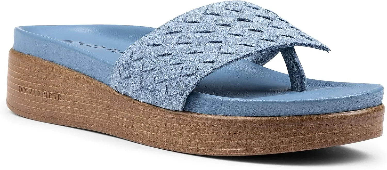 Donald Pliner Women's Fifi Slide Sandals, Women's Summer Sandals, Women’s Shoes, Comfortable Open-Toe Casual Flats