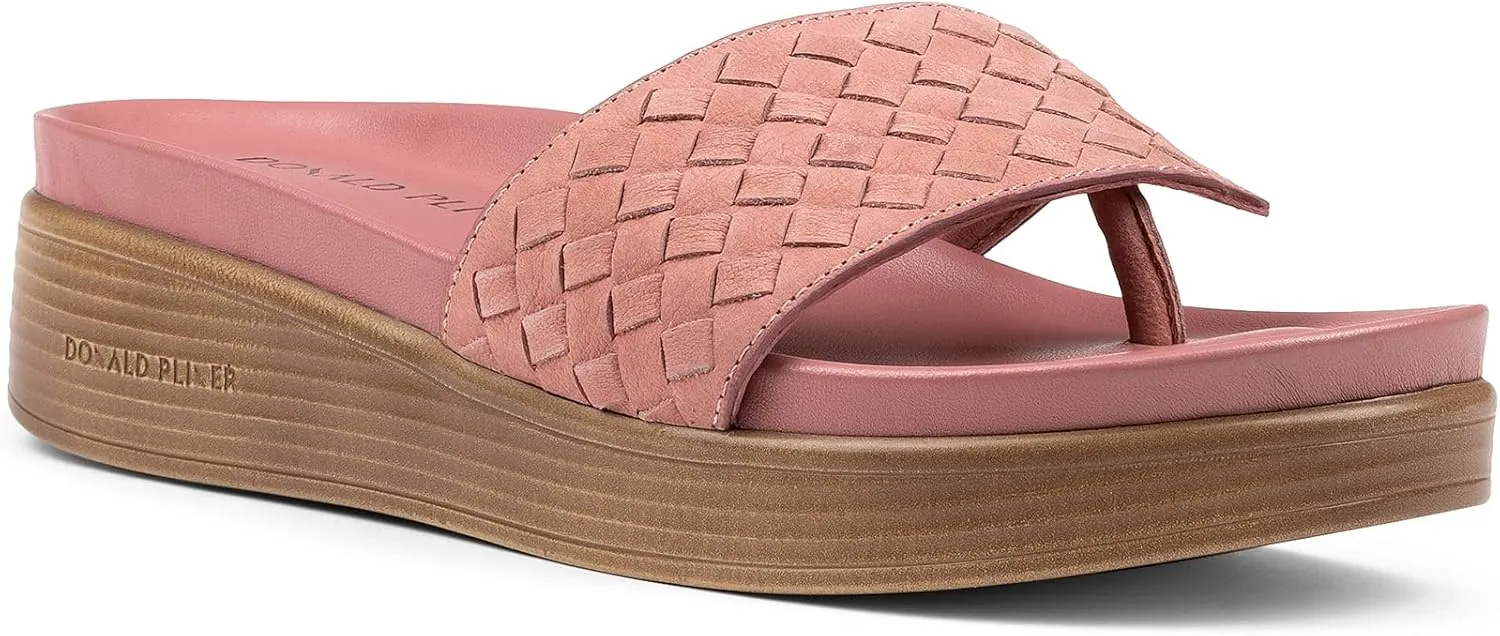 Donald Pliner Women's Fifi Slide Sandals, Women's Summer Sandals, Women’s Shoes, Comfortable Open-Toe Casual Flats
