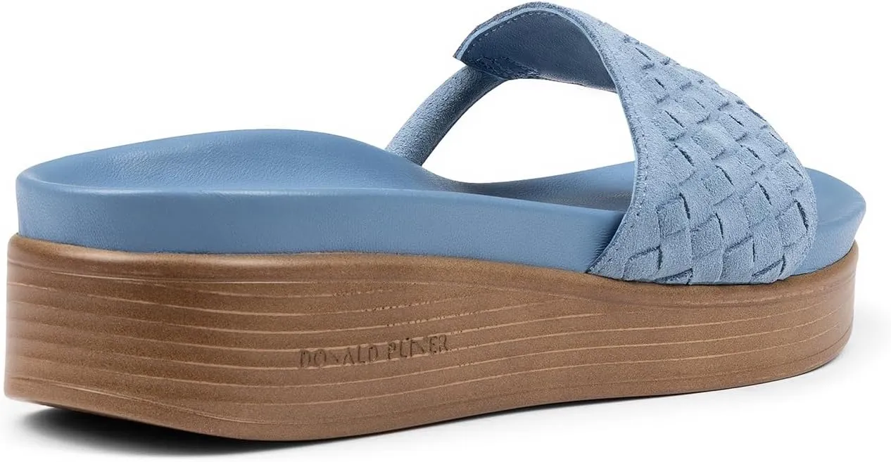 Donald Pliner Women's Fifi Slide Sandals, Women's Summer Sandals, Women’s Shoes, Comfortable Open-Toe Casual Flats