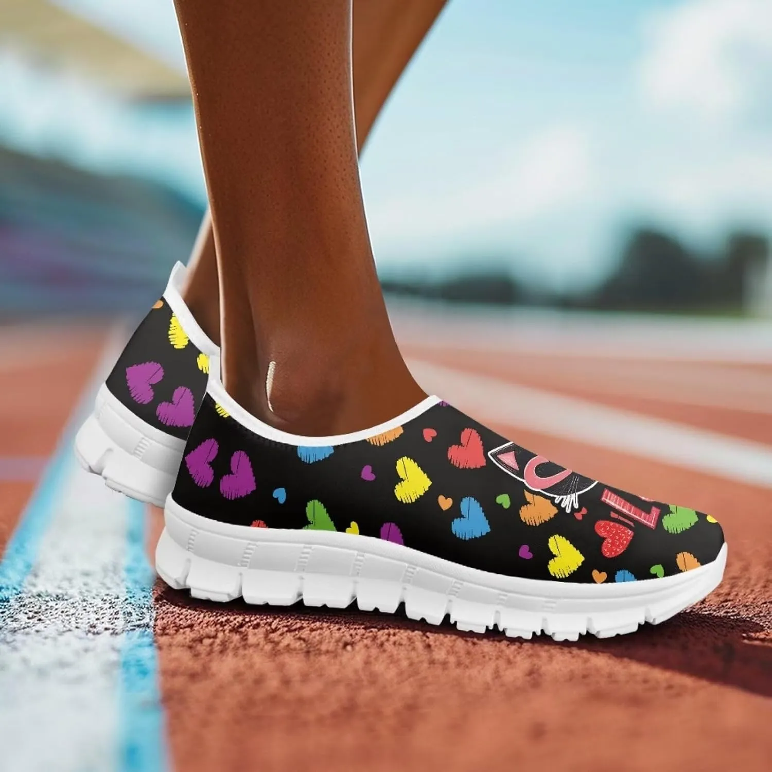 Doojoayie Slip On Tennis Shoes Young Male Travel Workout Shoes Fashion Holiday Shoes