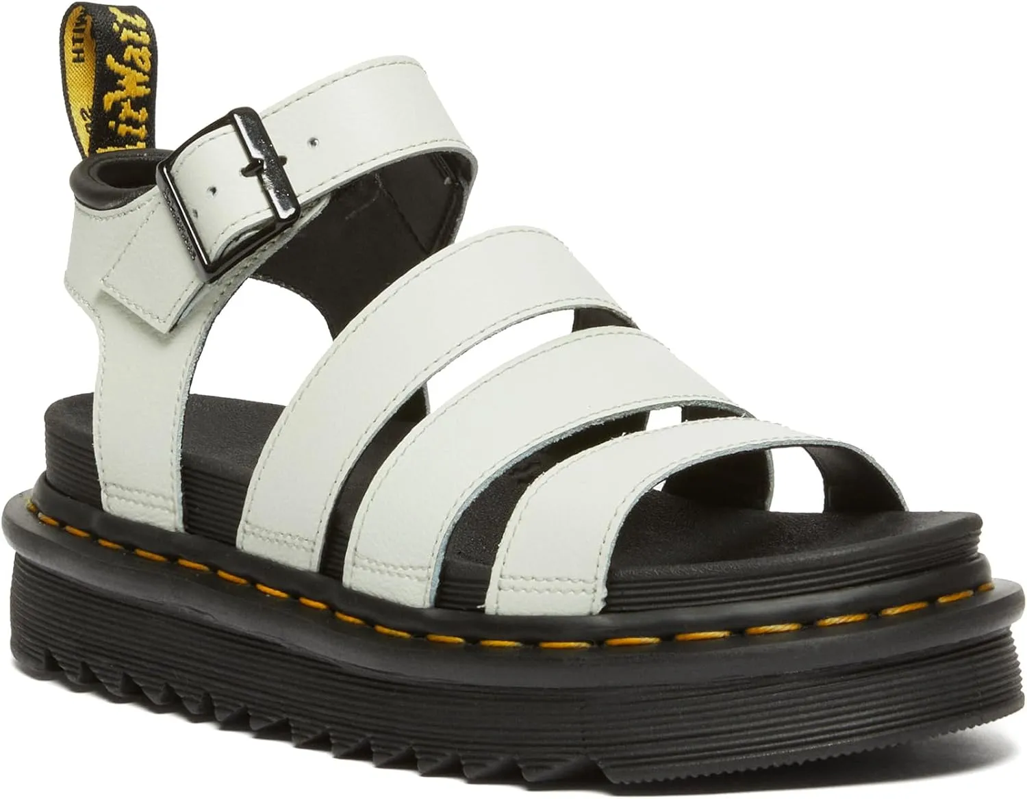 Dr. Martens Women's Blaire Athena Fisherman Sandal, Smoked Mint, 10