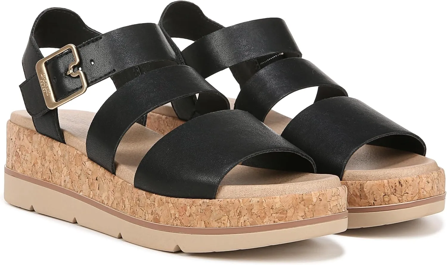 Dr. Scholl's Shoes Women's Once Twice Espadrille Platform Wedge Sandal