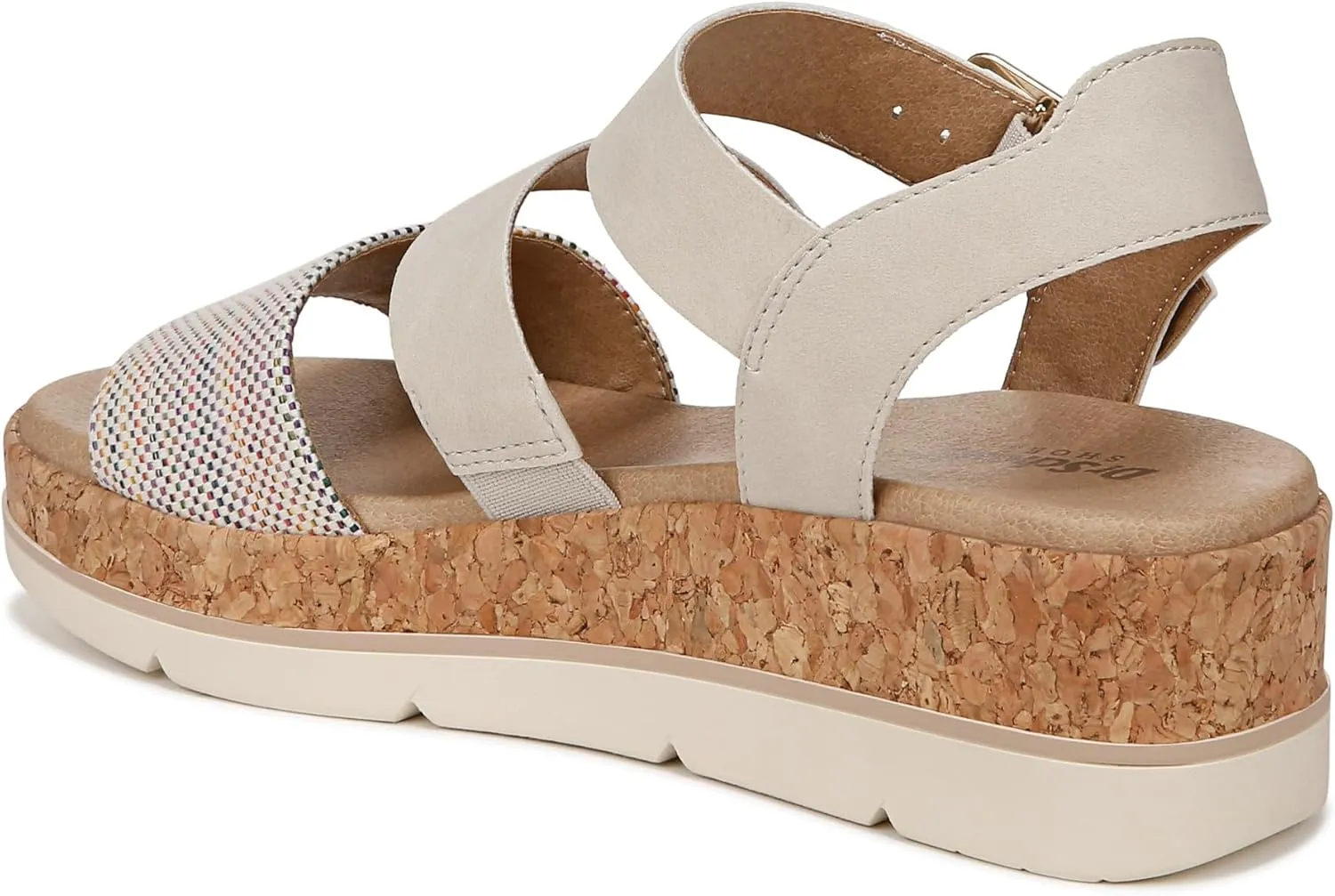 Dr. Scholl's Shoes Women's Once Twice Espadrille Wedge Sandal