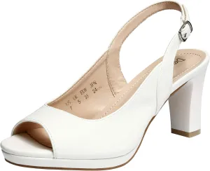 DREAM PAIRS Women’s Sexy High Chunky Heels Peep Toe Platform Block Slingback Dress Pumps Shoes