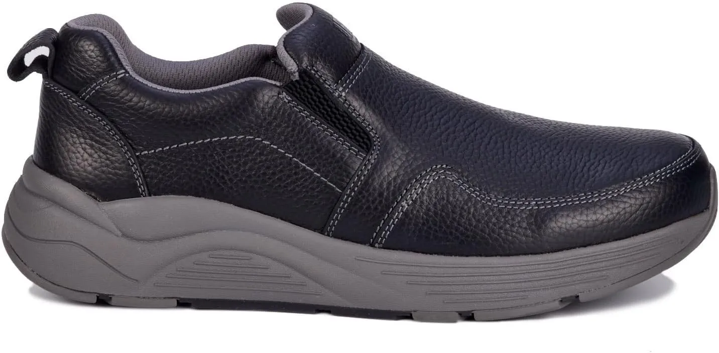 Drew Men's Match Slip On Casual Shoe with Slip Resistant Sole