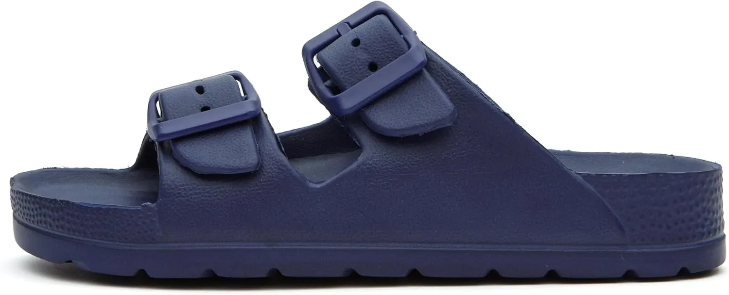 EasyStar Boys and Girls Adjustable Strap EVA Slipper Sandal