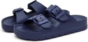 EasyStar Boys and Girls Adjustable Strap EVA Slipper Sandal