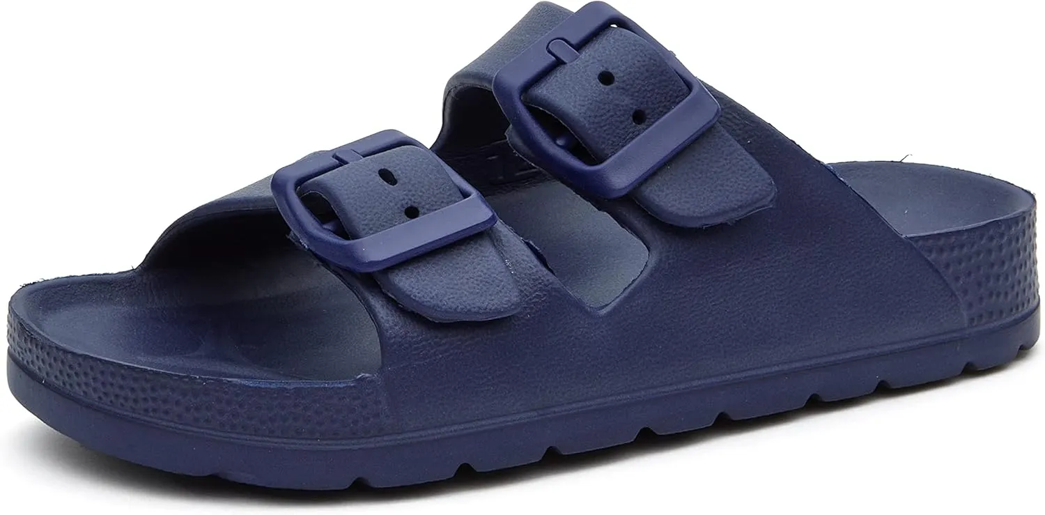 EasyStar Boys and Girls Adjustable Strap EVA Slipper Sandal