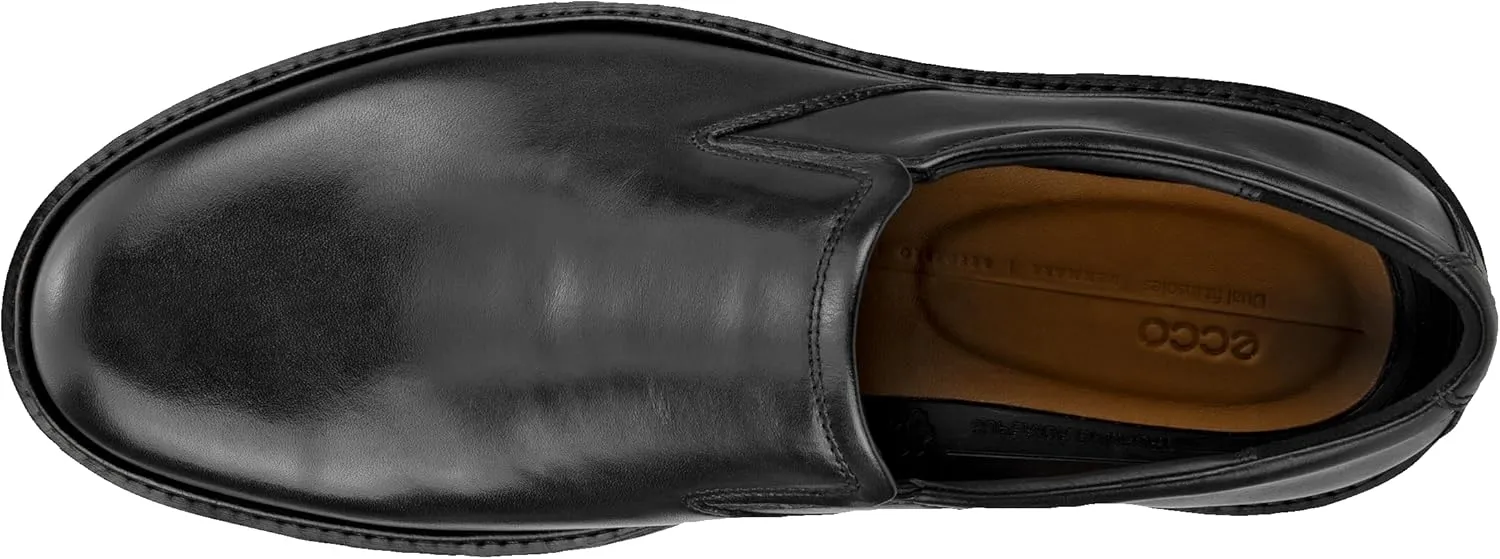 ECCO Men's London Plain Toe Slip on Oxford