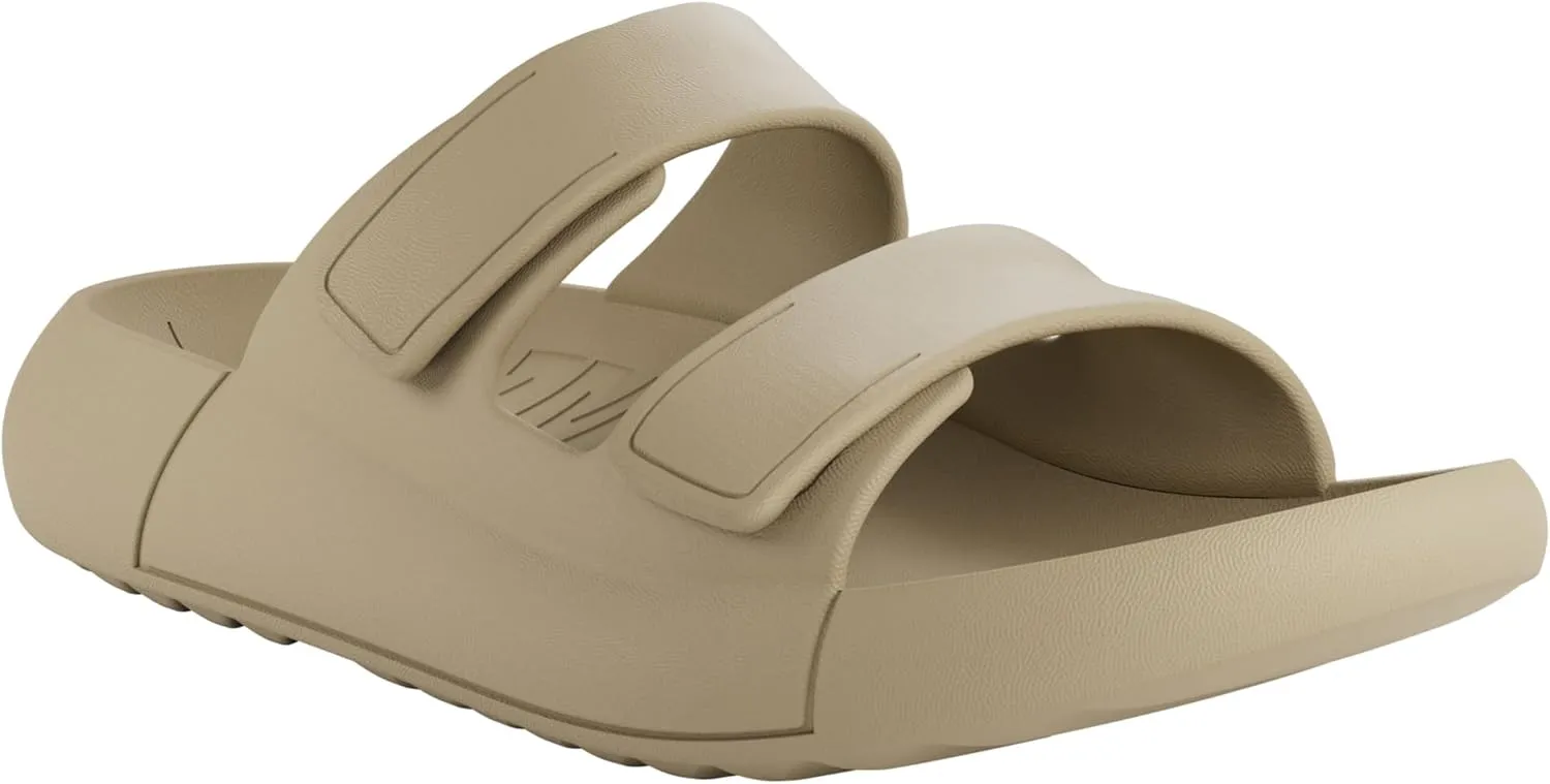 ECCO Unisex-Adult Cozmo Two Band Eva Slide Sandal