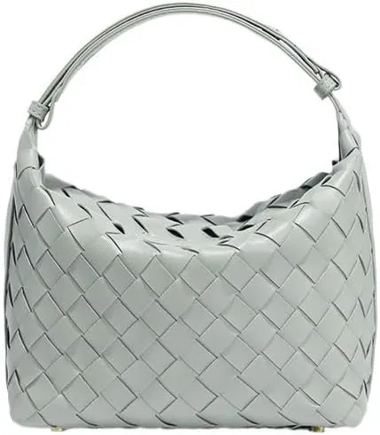 Elegant Woven PU Leather Bag - Versatile and Stylish Shoulder Bag for Women