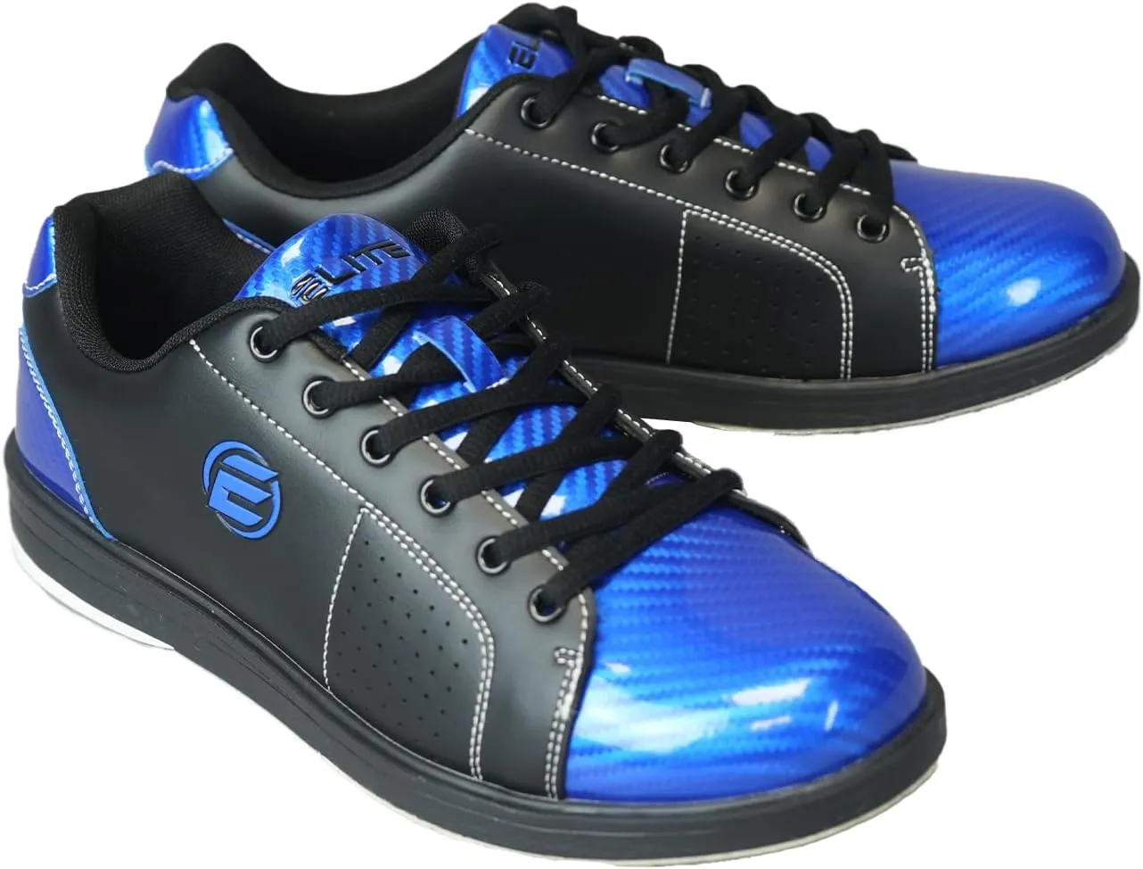 ELITE Men's Classic Bowling Shoes - Medium Width, Universal Soles