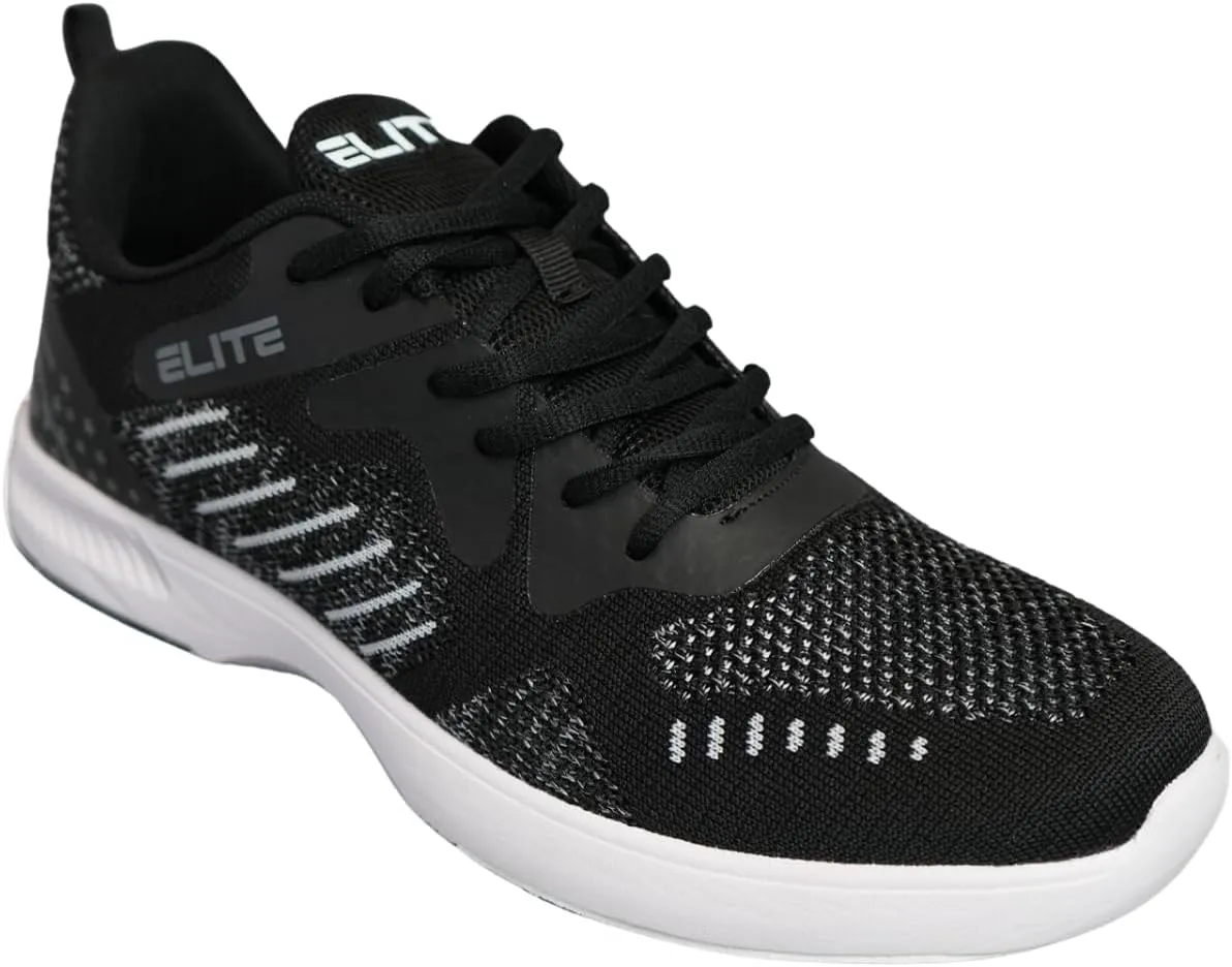 ELITE Men's Freedom USA Flag Bowling Shoes - Universal Sliding Soles, Lightweight, Comfortable with Patriotic Design