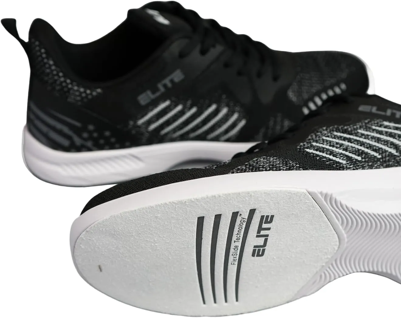 ELITE Men's Freedom USA Flag Bowling Shoes - Universal Sliding Soles, Lightweight, Comfortable with Patriotic Design
