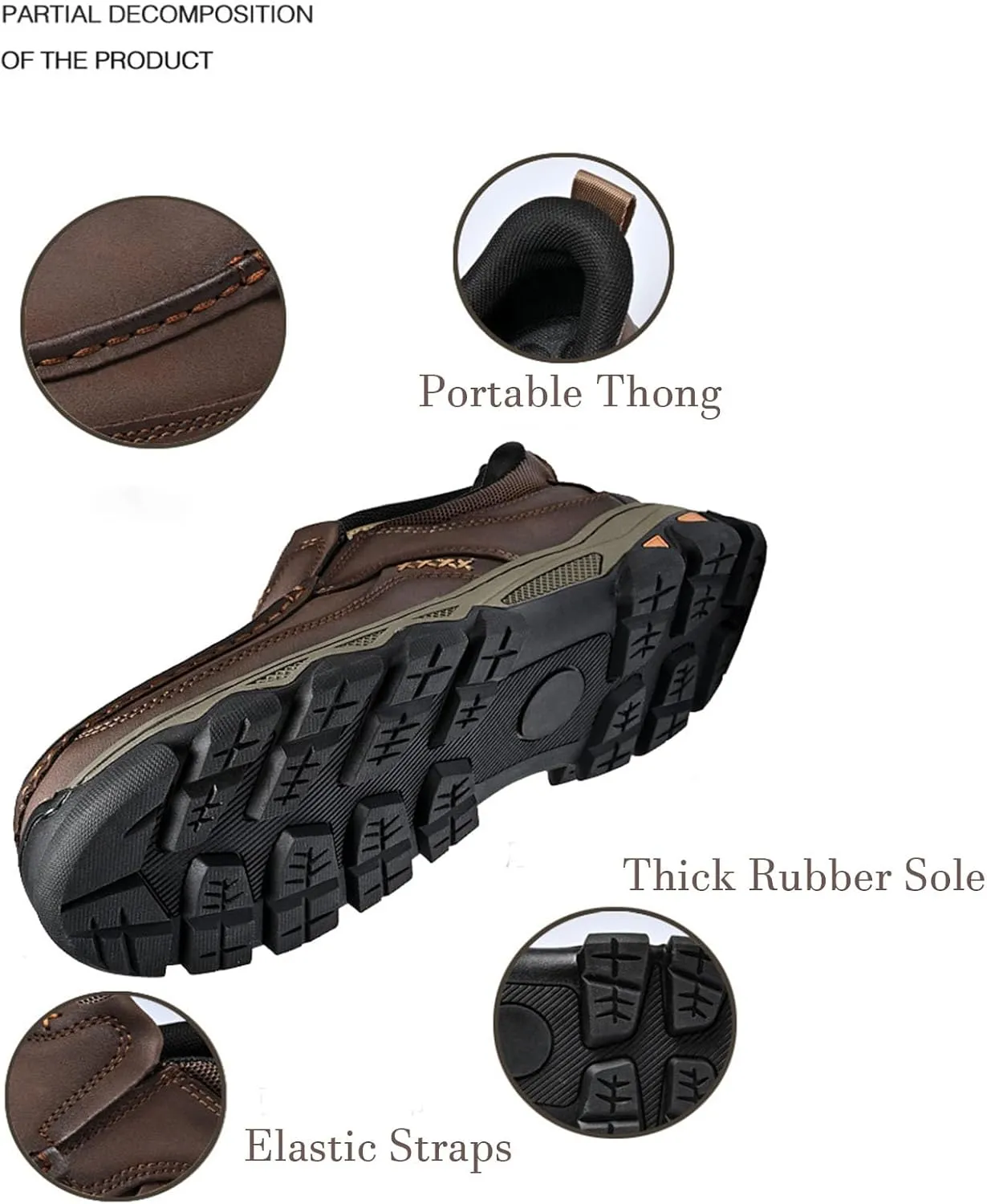 Enjerr Orthopedic Shoes Men, Enjerr Orthopedic Shoes, 2025 New Men's OrthopedicArch Support Comfortable Slip On Loafers