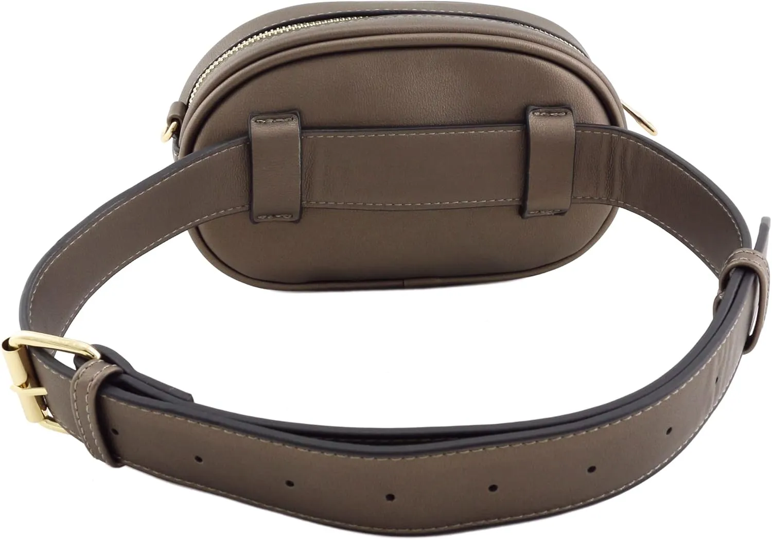 FashionPuzzle Quilted Small Versatile Purse Fanny Pack Waist Bag Crossbody