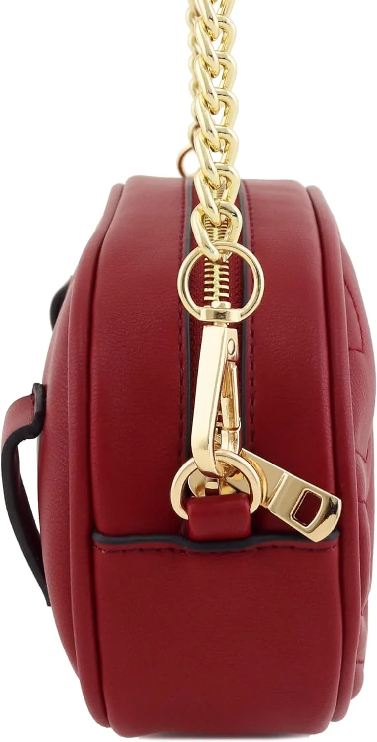 FashionPuzzle Quilted Small Versatile Purse Fanny Pack Waist Bag Crossbody