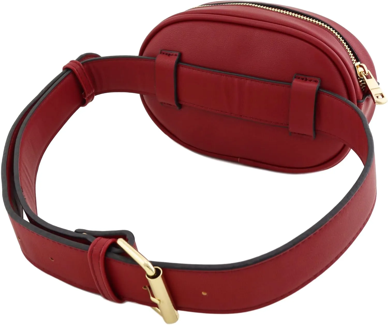 FashionPuzzle Quilted Small Versatile Purse Fanny Pack Waist Bag Crossbody