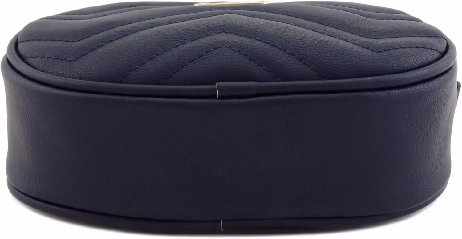 FashionPuzzle Quilted Small Versatile Purse Fanny Pack Waist Bag Crossbody