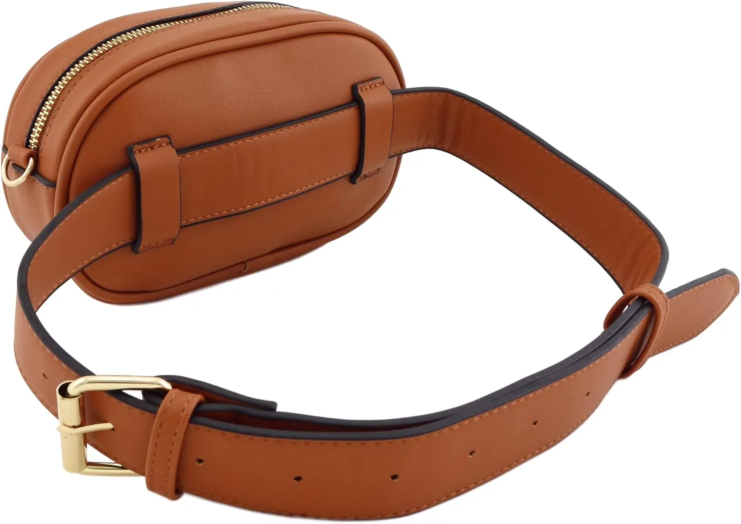 FashionPuzzle Quilted Small Versatile Purse Fanny Pack Waist Bag Crossbody