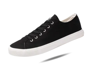 Fear0 NJ Retro Black/White Skateboard Men Canvas Shoes Sneakers