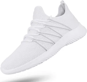 Feethit Mens Slip On Running Shoes Breathable Lightweight Comfortable Fashion Non Slip Sneakers for Men