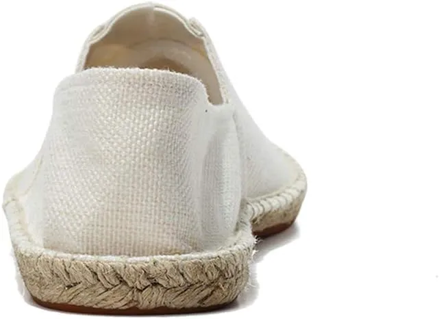 fereshte Mens Alpargata Espadrilles for Women Breathable Slip On Flats Shoes