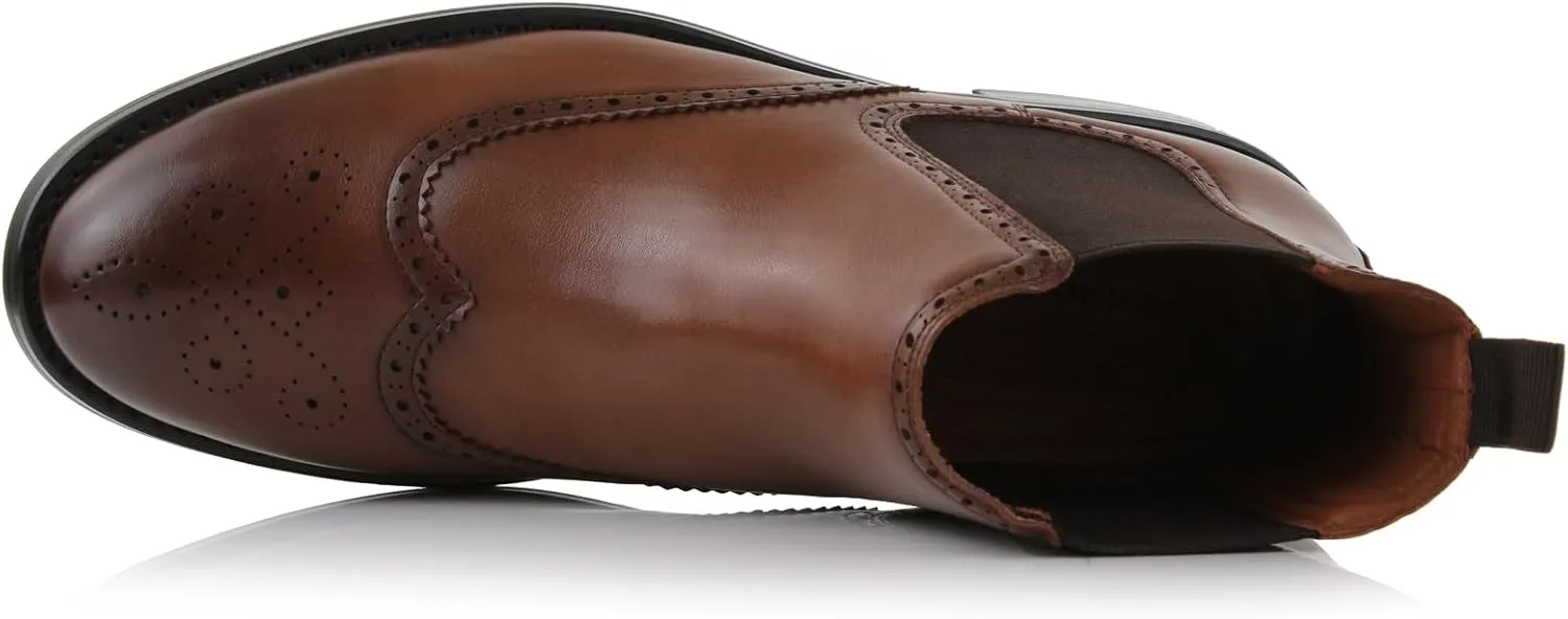 Ferro Aldo Sterling MFA606325 Mens Casual Chelsea Slip on Ankle Boots