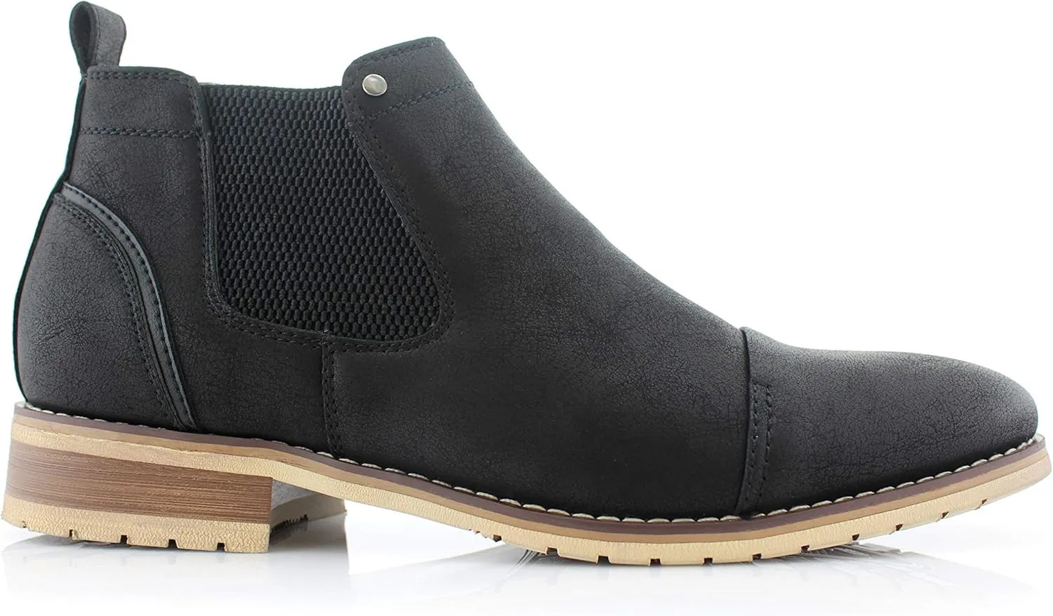 Ferro Aldo Sterling MFA606325 Mens Casual Chelsea Slip on Ankle Boots