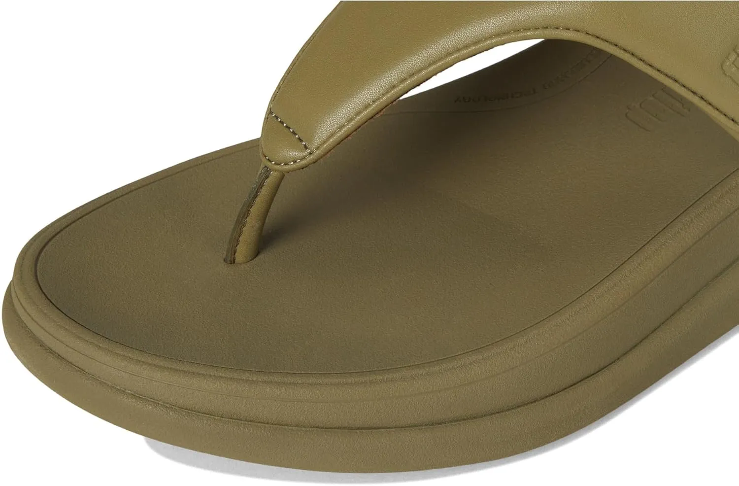 FitFlop Women's F-Mode Go Adjustable Flatform Toe-Post Sandals Wedge