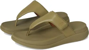 FitFlop Women's F-Mode Go Adjustable Flatform Toe-Post Sandals Wedge