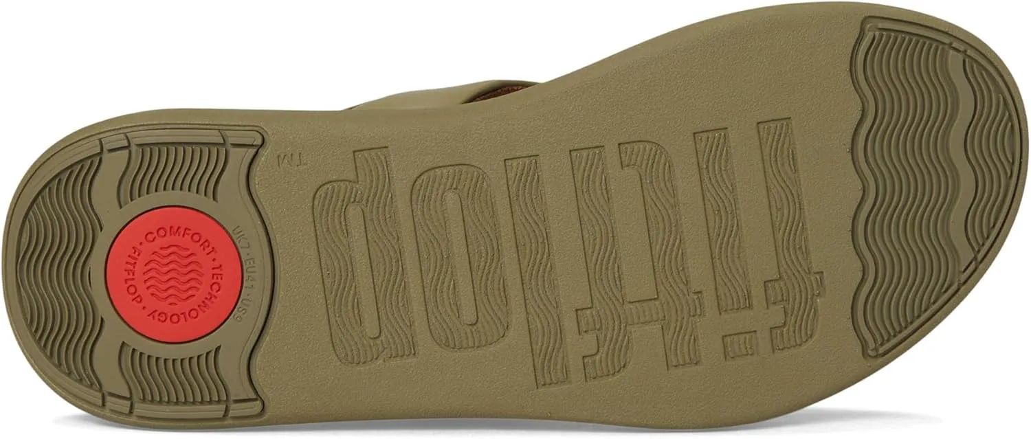 FitFlop Women's F-Mode Go Adjustable Flatform Toe-Post Sandals Wedge