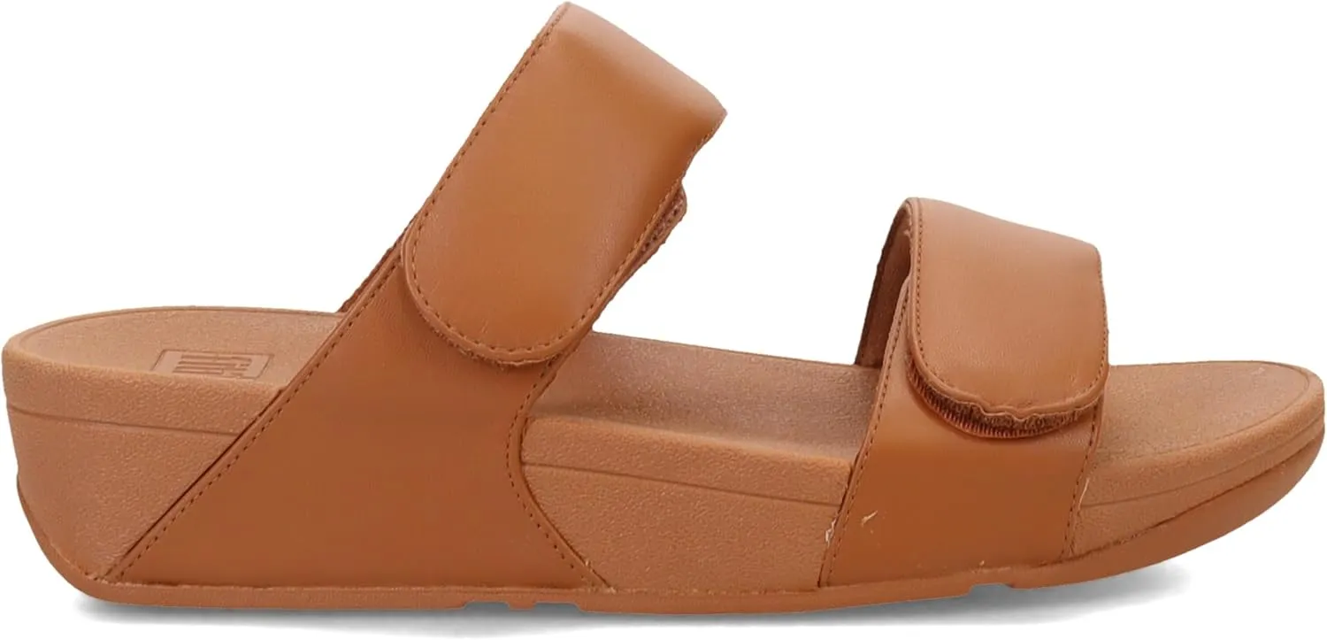 FitFlop Women's LULU Adjustable Leather Slides