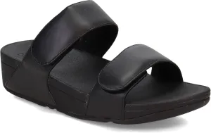 FitFlop Women's LULU Adjustable Leather Slides