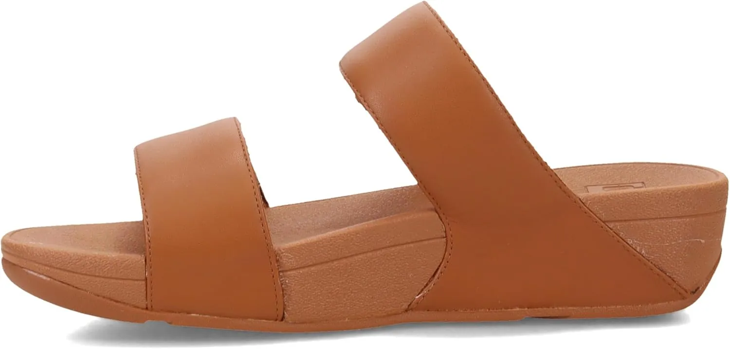 FitFlop Women's LULU Adjustable Leather Slides