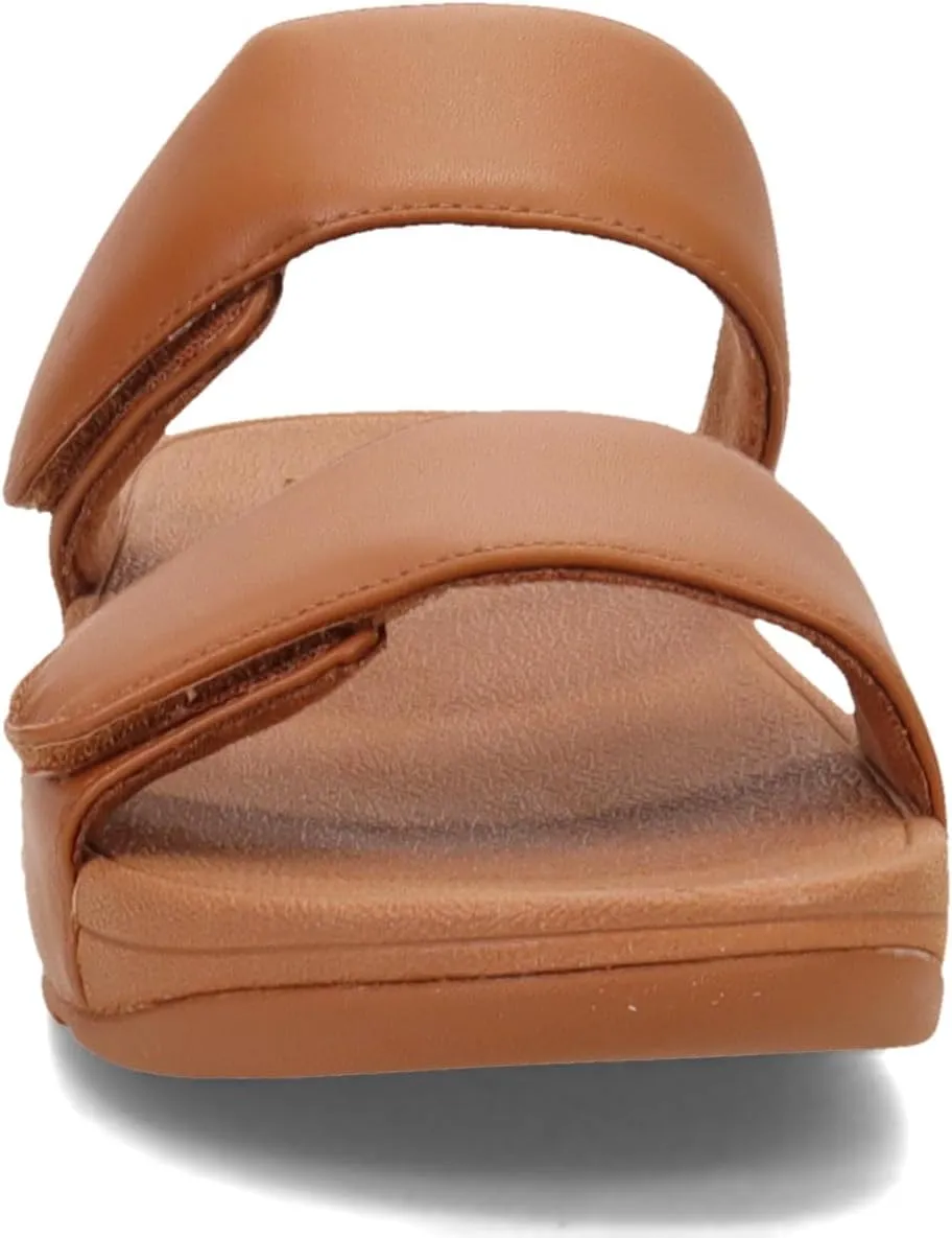 FitFlop Women's LULU Adjustable Leather Slides