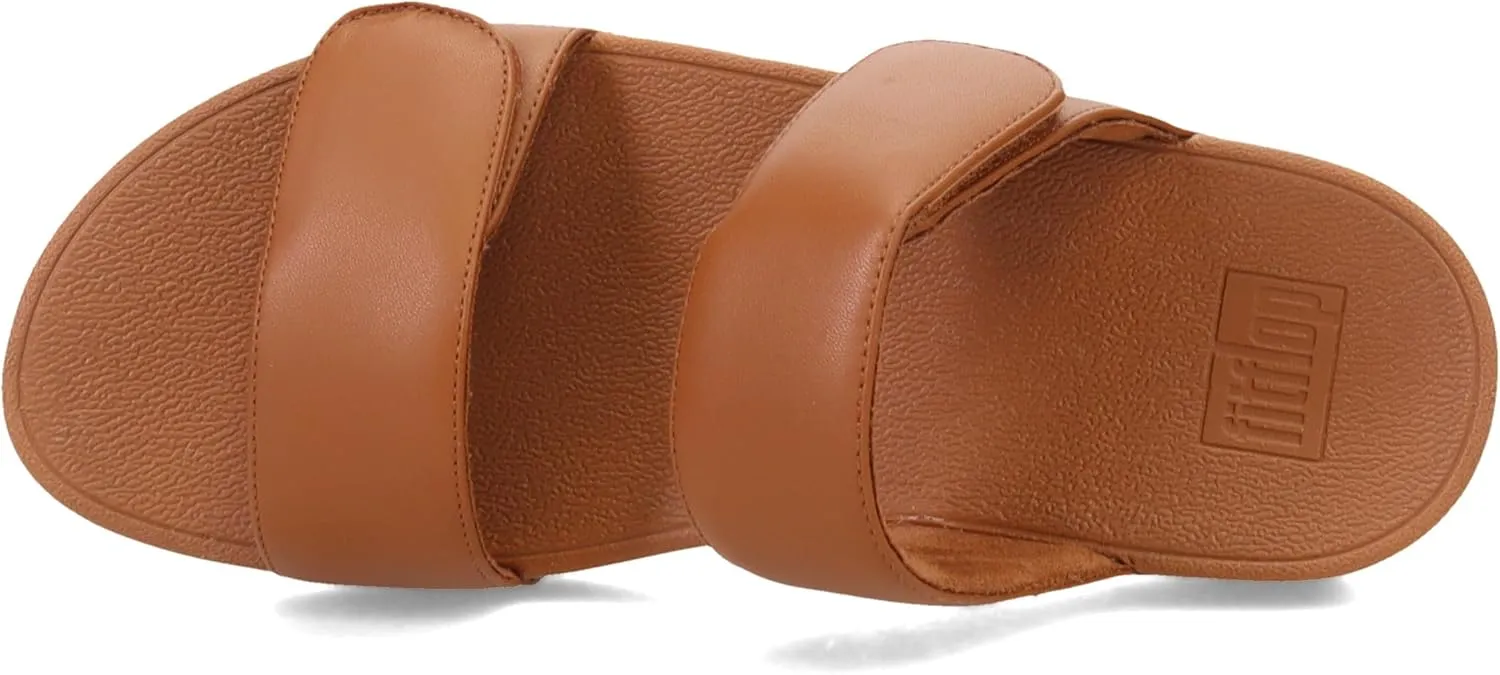 FitFlop Women's LULU Adjustable Leather Slides