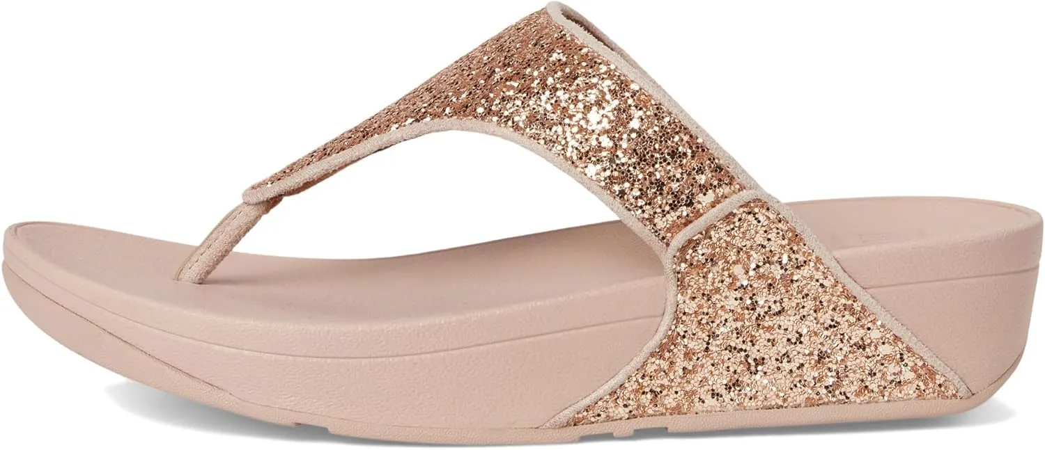 FitFlop Women's, Lulu Glitter Thong Sandal
